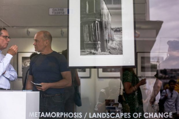John Brockliss, exhibition launch 35 Gallery North, interview for Brighton Source
